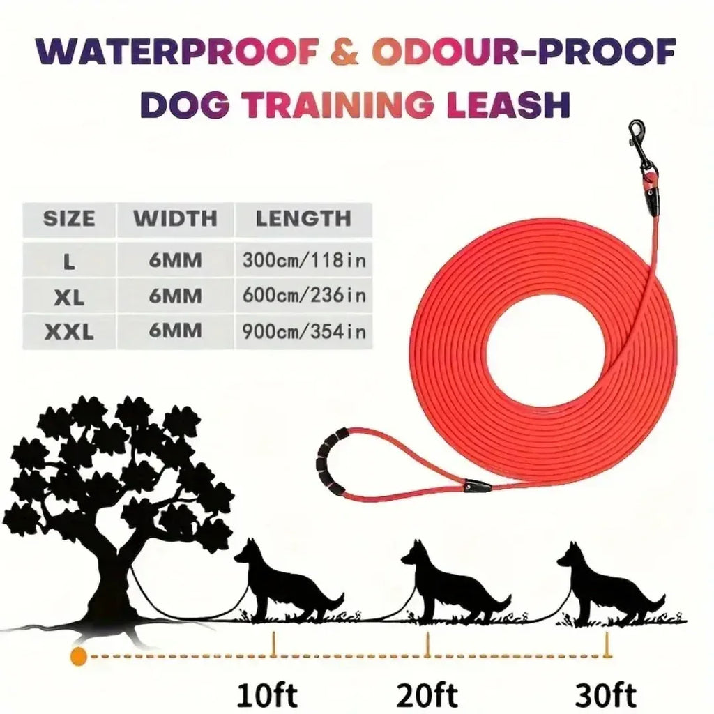 Extra Lange Honden Leiband Riem Stevig Waterproof - Ruffy