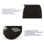 Hondenschoenen 4st Waterdicht Reflecterend Ademend Comfortabele Pasvorm Pootbescherming Polyester - Ruffy