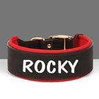 Brede Gepersonaliseerde Hondenhalsband - Ruffy