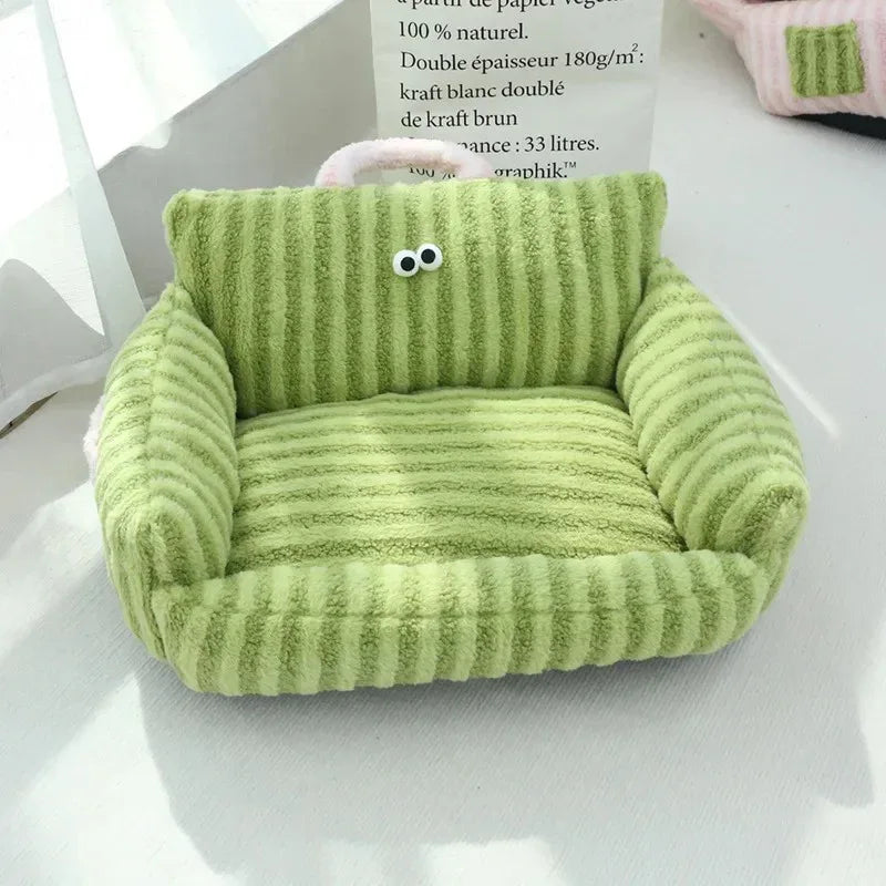 Speels Hondenbed Met Verhoogde Zijkanten Comfortabel Pluche Anti-Slip Machinewasbaar Voor Extra Ondersteuning - Ruffy