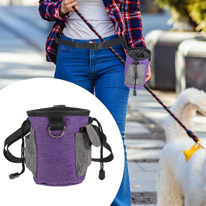 Handsfree Traktatiezakje voor Honden Training Waterbestendig met Reflecterende Strips en Meerdere Vakken - Ruffy