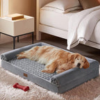 Hondenbed Orthopedisch Sofa Design | Waterproof Eierdoos Schuim | Afneembare Wasbare Hoes