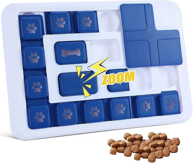 Slow Feeder Puzzel Voerbak voor Honden Mentale Stimulatie duurzaam Schoon te Maken - Ruffy
