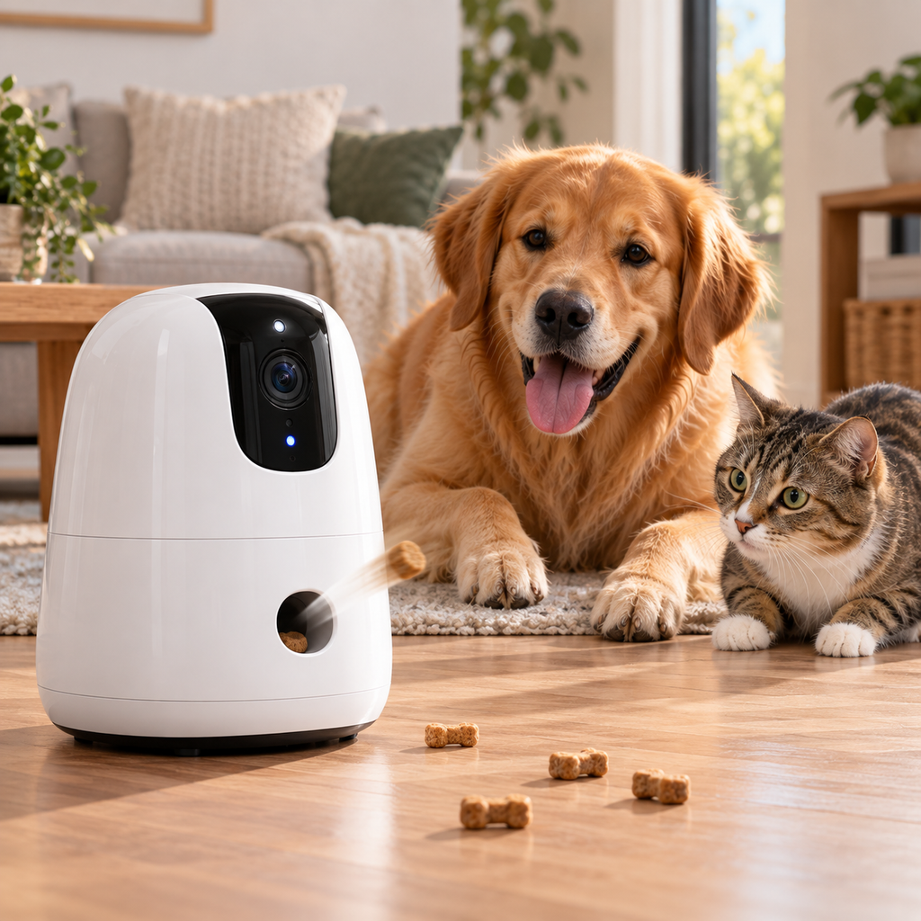 Watch&Treat™ 360° Huisdiercamera