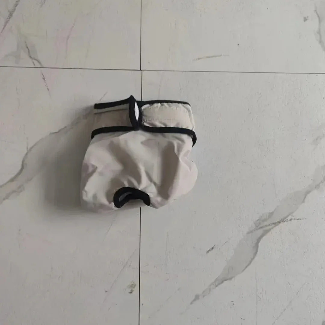 Veiligheidsbroekje voor Honden Verstelbaar Herbruikbaar Comfortabele Stof Bescherming Katoen - Ruffy