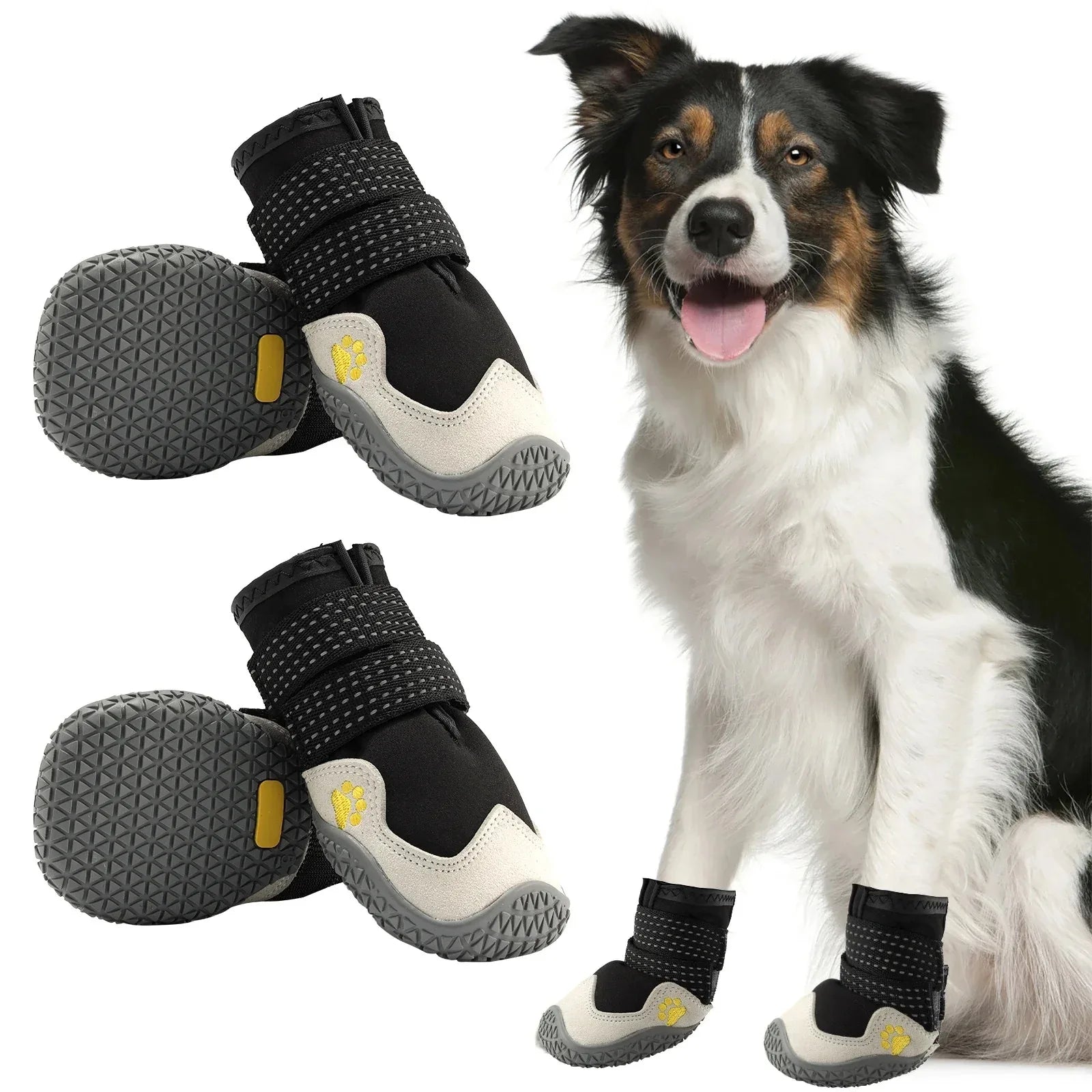 Hittebestendige Honden Schoenen Ademende Stoffen Duurzaam Flexibele Zool Beschikbaar in XS tot 4XL - Ruffy