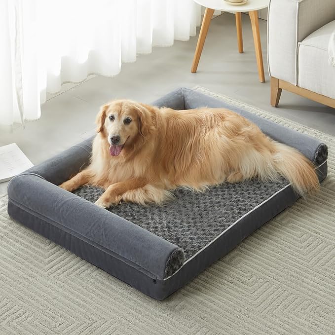 Hondenbed Orthopedisch Sofa Design | Waterproof Eierdoos Schuim | Afneembare Wasbare Hoes