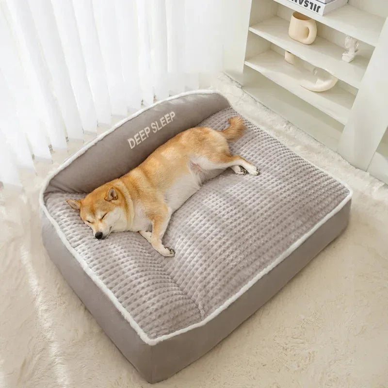 Orthopedisch hondenbed met zachte, wasbare hoes - Warm en comfortabel bed voor middelgrote en grote honden - Ruffy