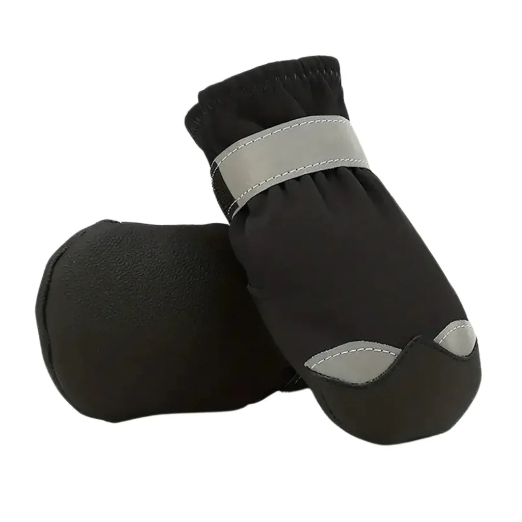 Hondenschoenen 4st Waterdicht Reflecterend Ademend Comfortabele Pasvorm Pootbescherming Polyester - Ruffy