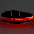 Gepersonaliseerde LED-halsband Voor Honden - Ruffy
