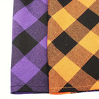 Aangepaste Geruite Hondenbandana - Ruffy