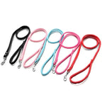 Bloemen leren hondenhalsband - Ruffy