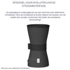 Draagbare USB Oplaadbare Pootreiniger voor Huisdieren met Zachte Siliconen Borstelharen Automatisch en Compact - Ruffy