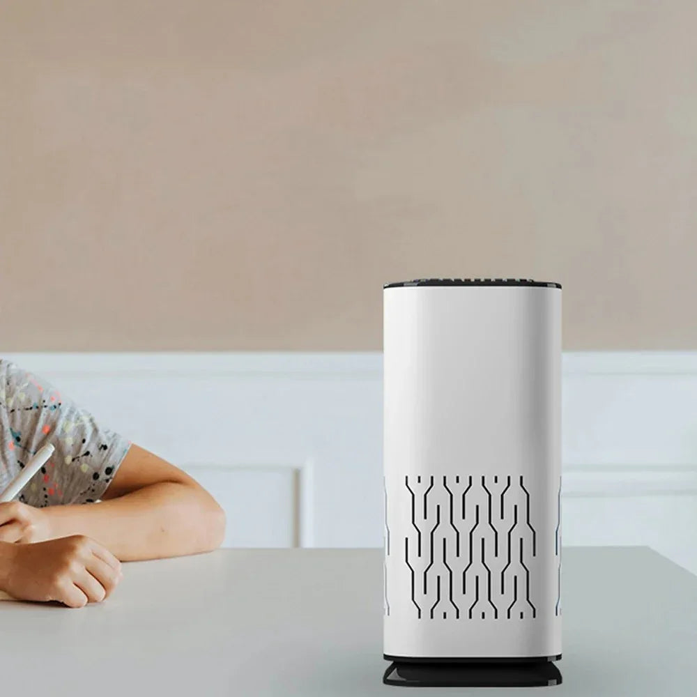 Luchtreiniger | HEPA Filter 99,97% | Slimme Sensor | Stille Werking | ABS Behuizing - Ruffy