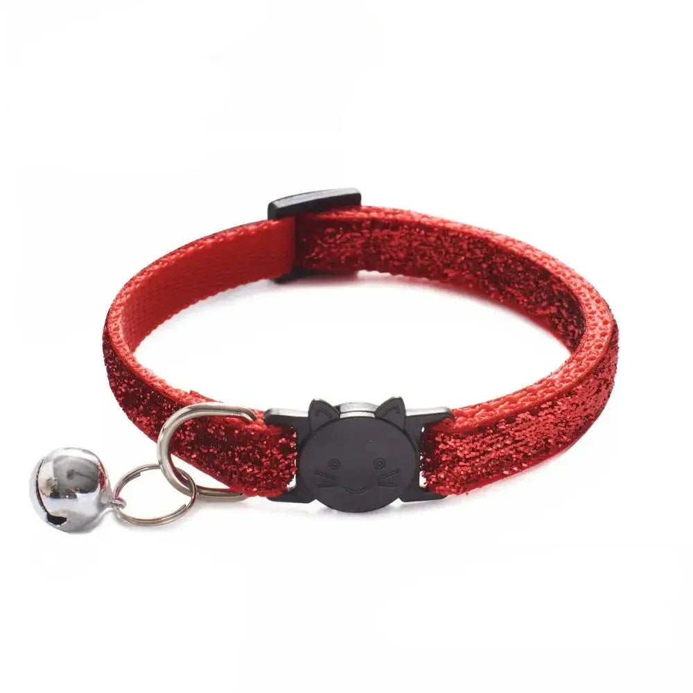 Glitter verstelbare Breakaway veiligheidshalsband voor huisdieren voor honden en katten - Ruffy