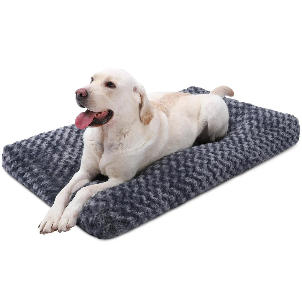 Ultrazachte orthopedische hondenmat | Pluche benchmatras met antislip onderkant - Ruffy