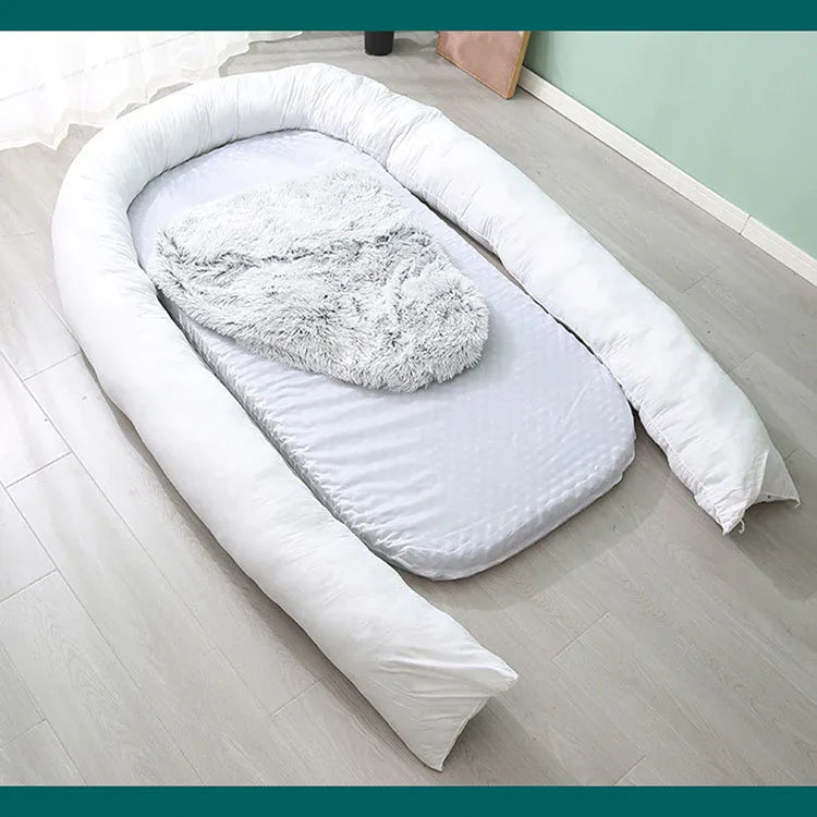 XL Kalmerend Pluche Hondenbed | Orthopedische Ondersteuning | Wasbare Hoes - Ruffy