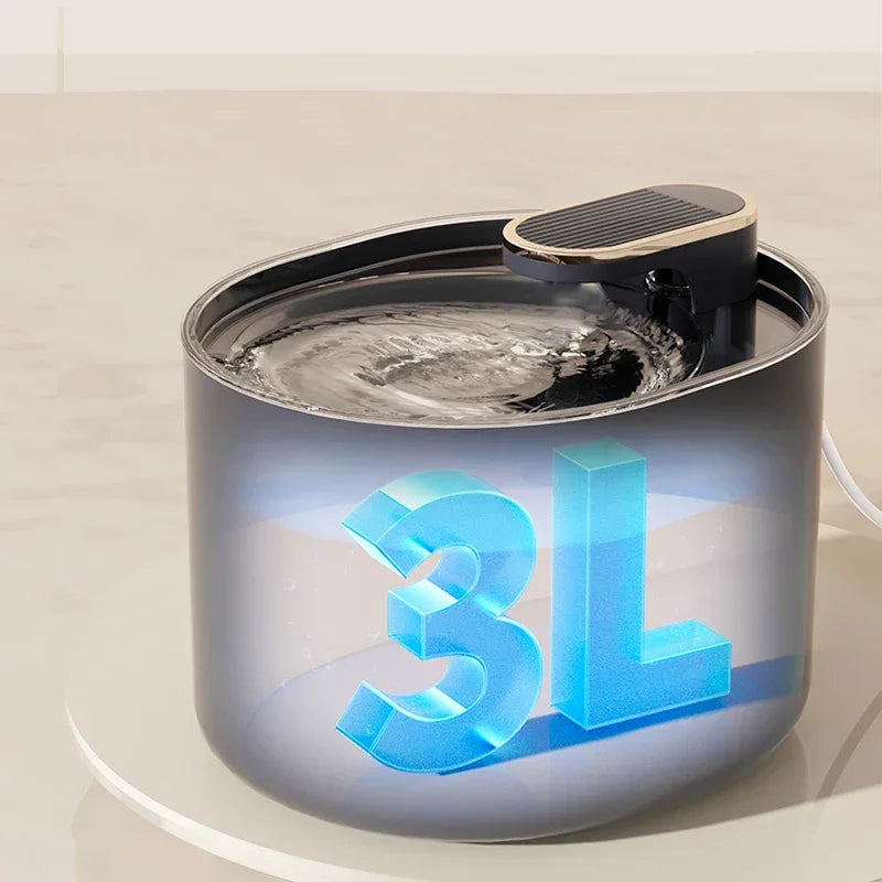 Intelligente Hondenfontein Met Sensor 3L Gefilterd Water Automatisch en Energiezuinig - Ruffy