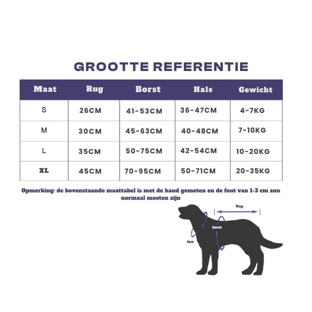 Honden Zwemvest Reflecterend Met Tuigje - Ruffy