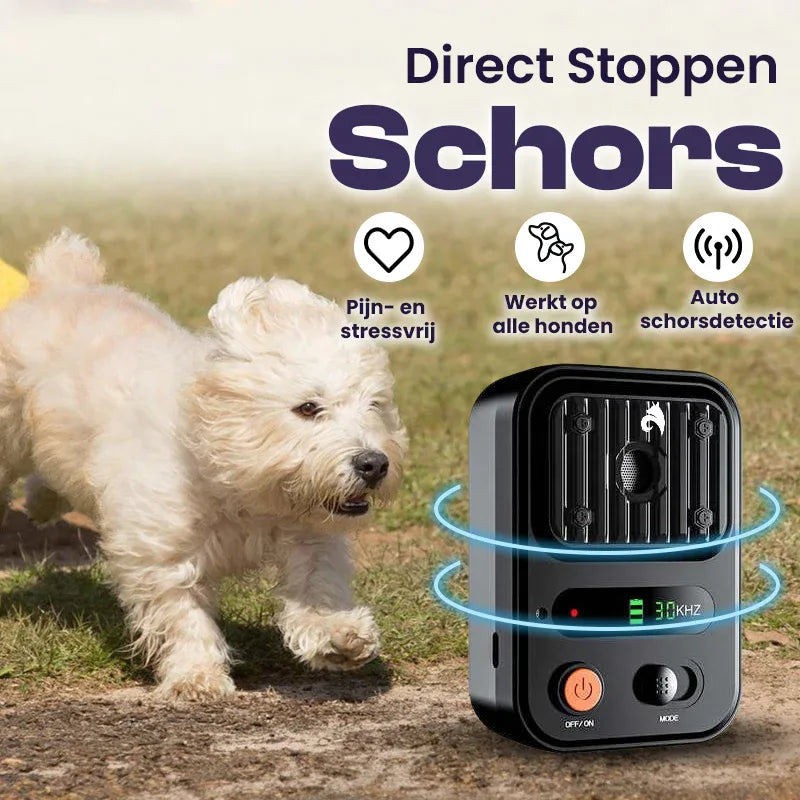 Oplaadbaar Ultrasoon Honden Blafcontrole Apparaat - Ruffy
