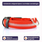 Lichtgevende, Veilige LED-halsband - Ruffy
