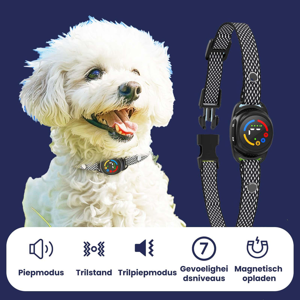 Oplaadbare, Onschadelijke Antiblafhalsband - Ruffy