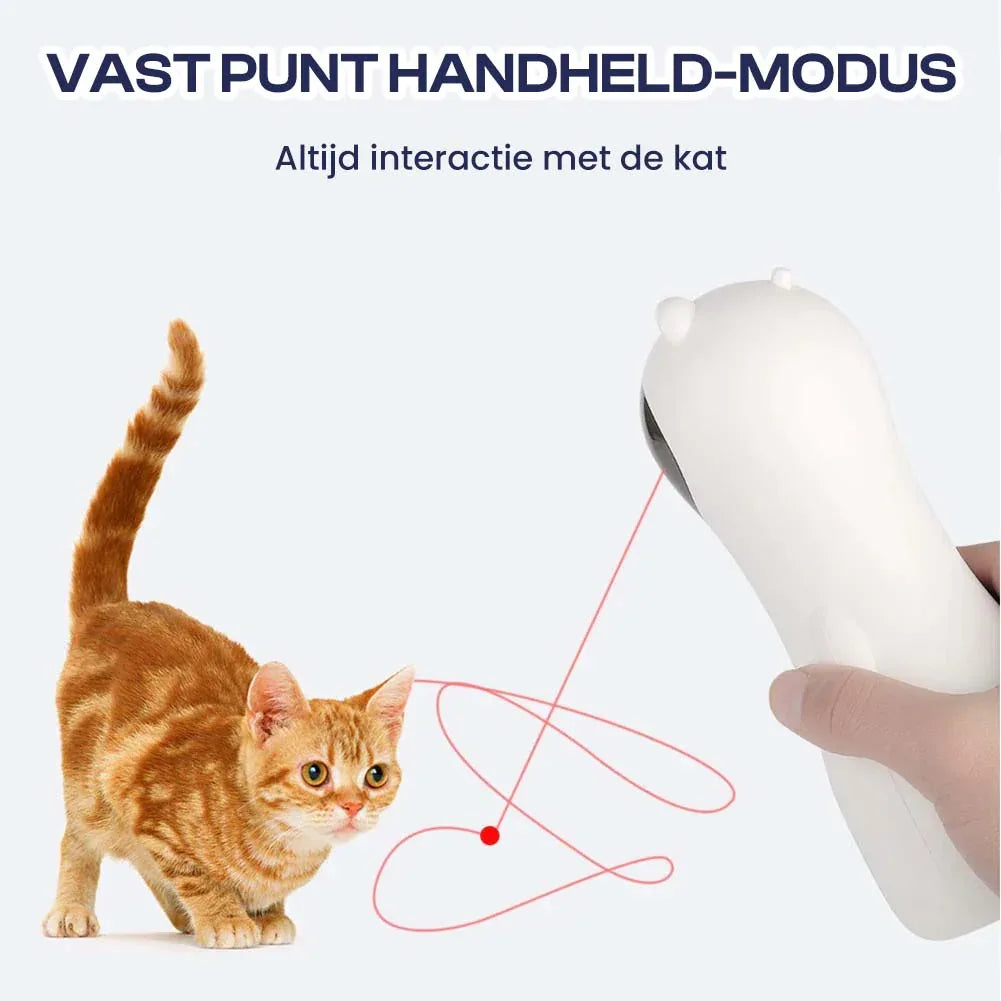 Slim Interactief Roterend Laserspeeltje Voor Kat - Ruffy