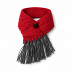 Ruffy Gentleman-set van hondenmuts en -sjaal
