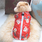 Warme Winterjas Voor Kleine Honden Met Print - Ruffy