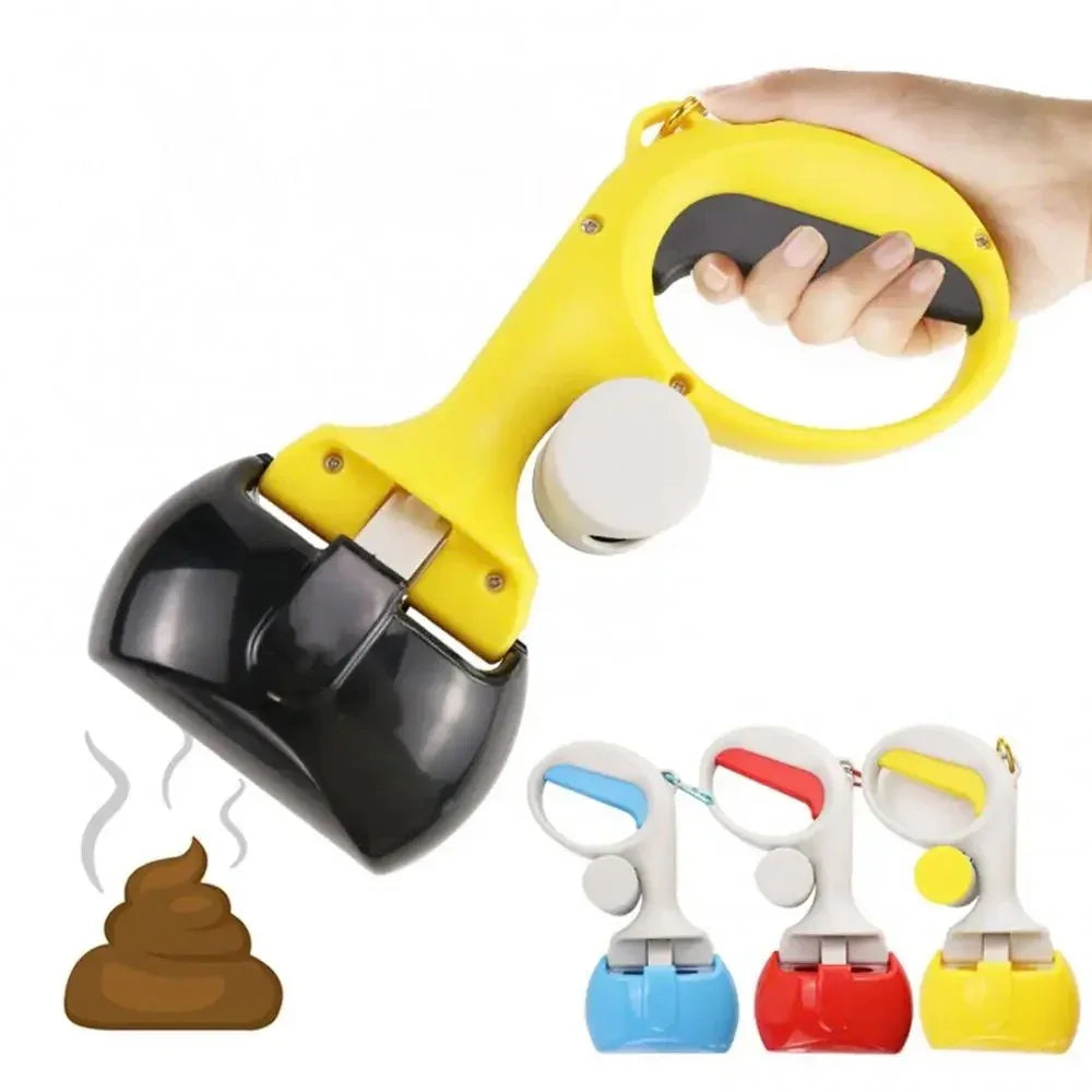 Poep Schepper Uitwerpselen Reiniger Duurzaam Lichtgewicht Comfortabel Handvat Draagbaar ABS Plastic - Ruffy