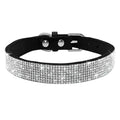 Strass Suède Kleine Honden Halsband - Ruffy