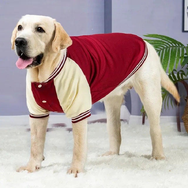 Winterjas Voor Honden Warm Waterbestendig Stijlvol Baseballjack Reflecterend Verstelbaar - Ruffy