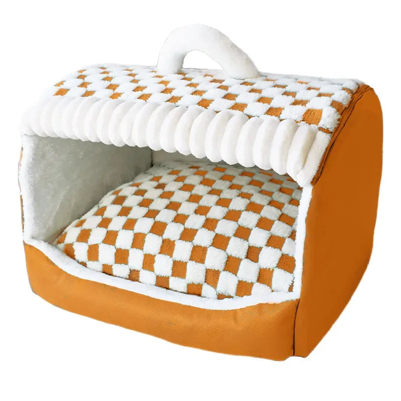 Hondenhuis | Gezellig Pluche Interieur | Antislip Bodem | Afneembare Wasbare Hoes - Ruffy