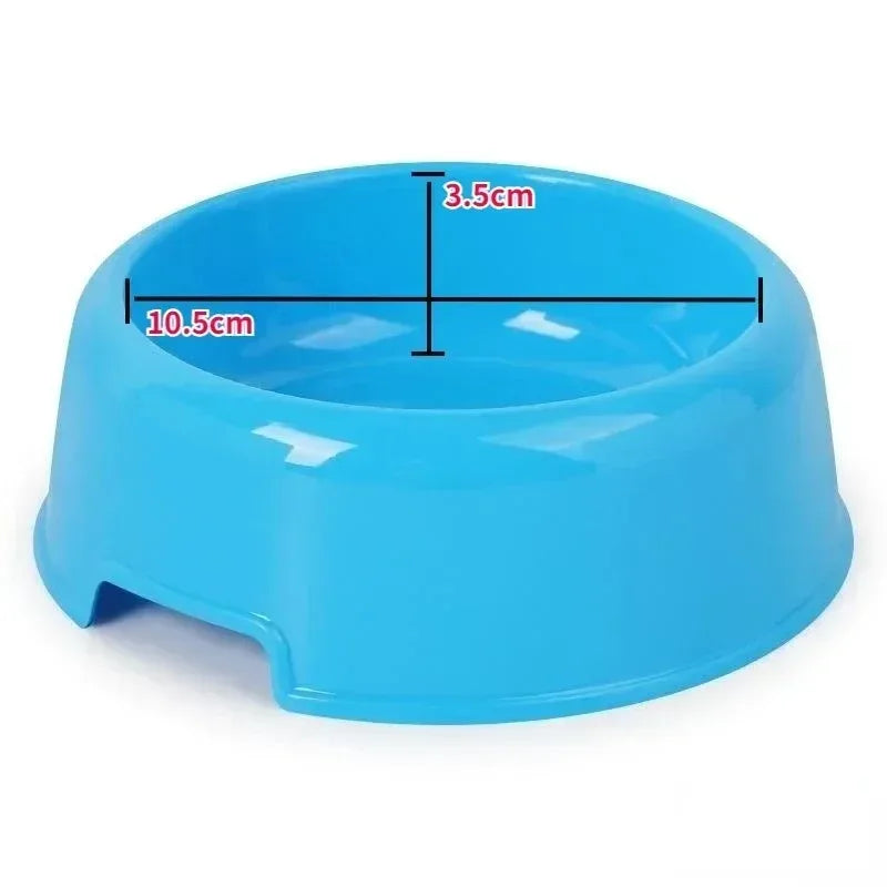 Duurzame plastic hondenbak voor kleine rassen Makkelijk schoon te maken in levendige kleuren Morsbestendig ontwerp - Ruffy