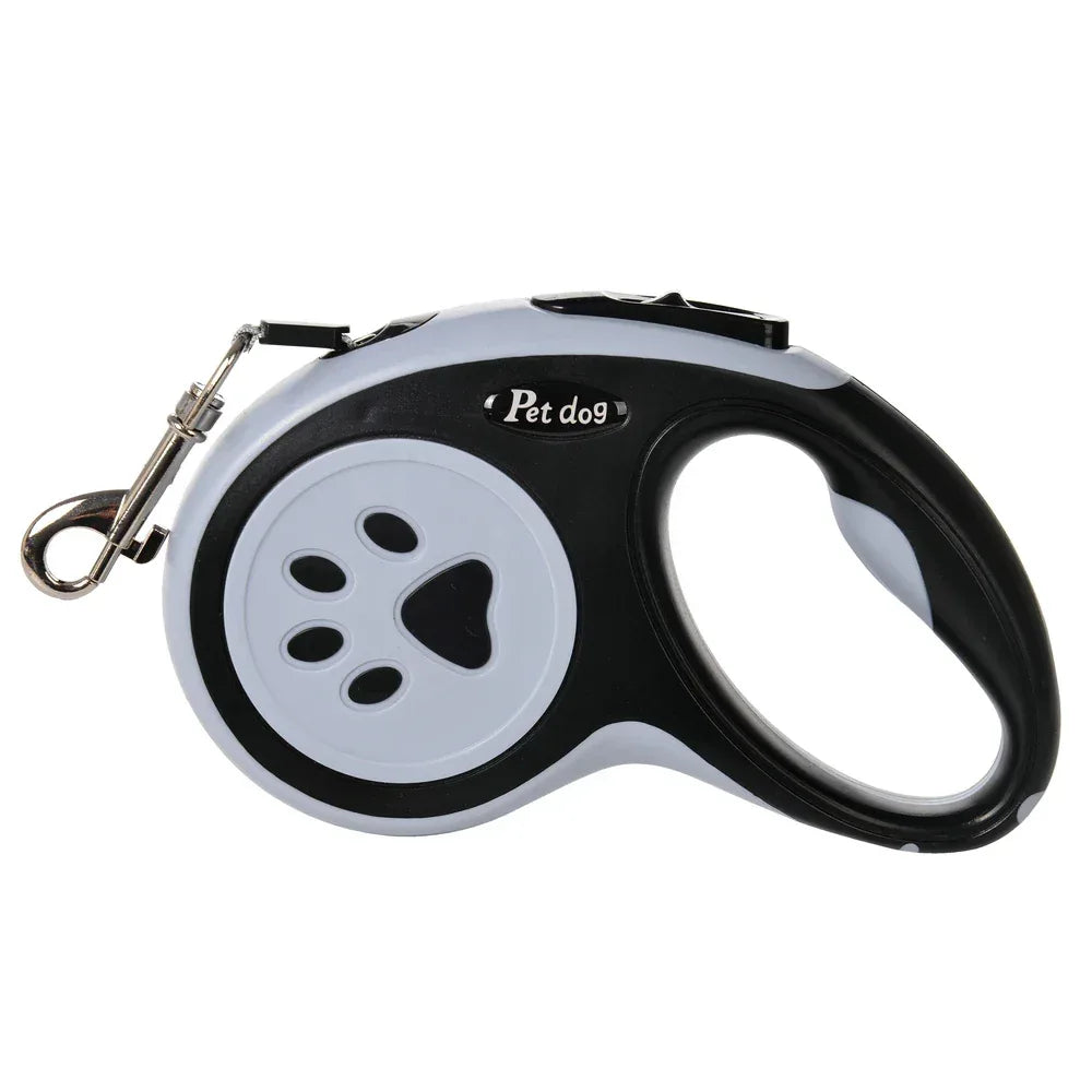 Intrekbare nylon riem met snelsluiting voor kleine middelgrote honden en katten in stijlvolle prints - Ruffy