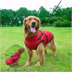 Regenjas Hond Waterdicht Met Warme Fleece En Ingebouwd Tuigje - Ruffy