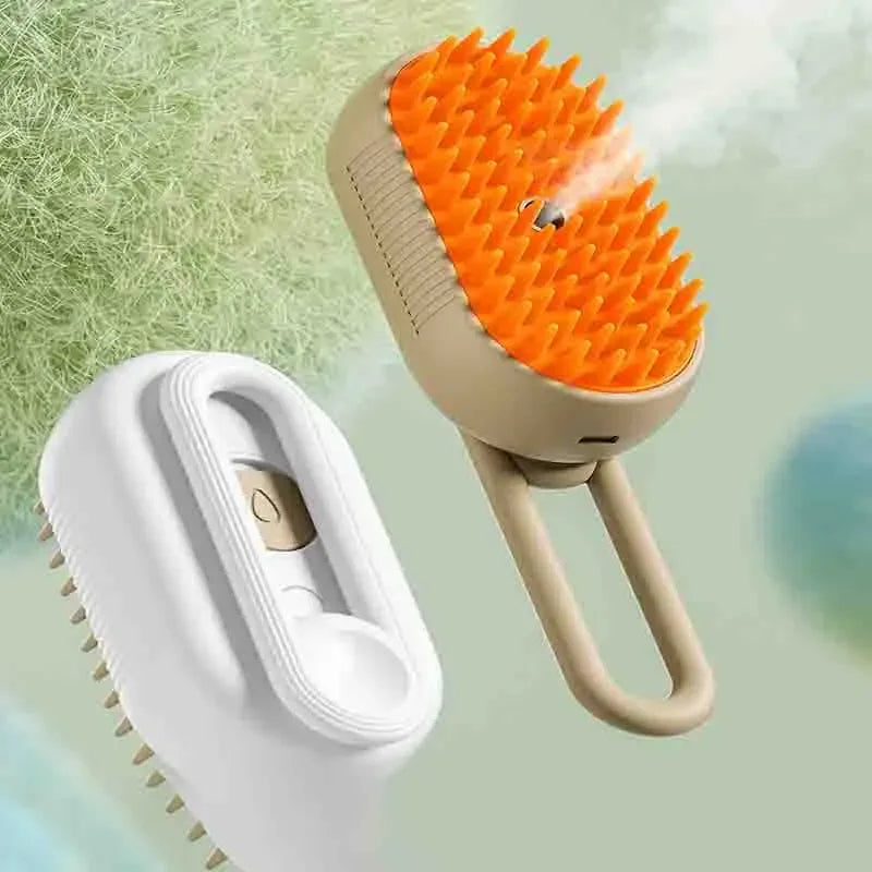 Massage Kam met Zachte Massage Tanden USB Oplaadbaar en Draagbaar Ontwerp voor Stress-Vrij Verzorging van Gezelschapsdieren - Ruffy