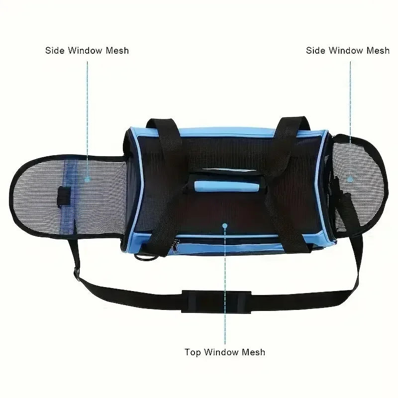 Reis in comfort en stijl met onze duurzame, lichtgewicht pet carrier - Ruffy