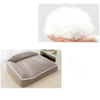 Orthopedisch hondenbed met zachte, wasbare hoes - Warm en comfortabel bed voor middelgrote en grote honden - Ruffy
