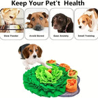 Duurzame wasbare hondensnuffelmat Interactief fleece puzzelspeelgoed voor mentale stimulatie - Ruffy