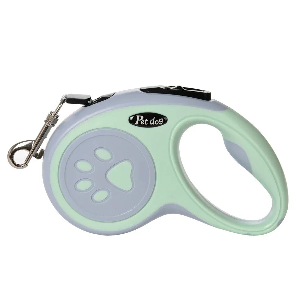 Intrekbare nylon riem met snelsluiting voor kleine middelgrote honden en katten in stijlvolle prints - Ruffy