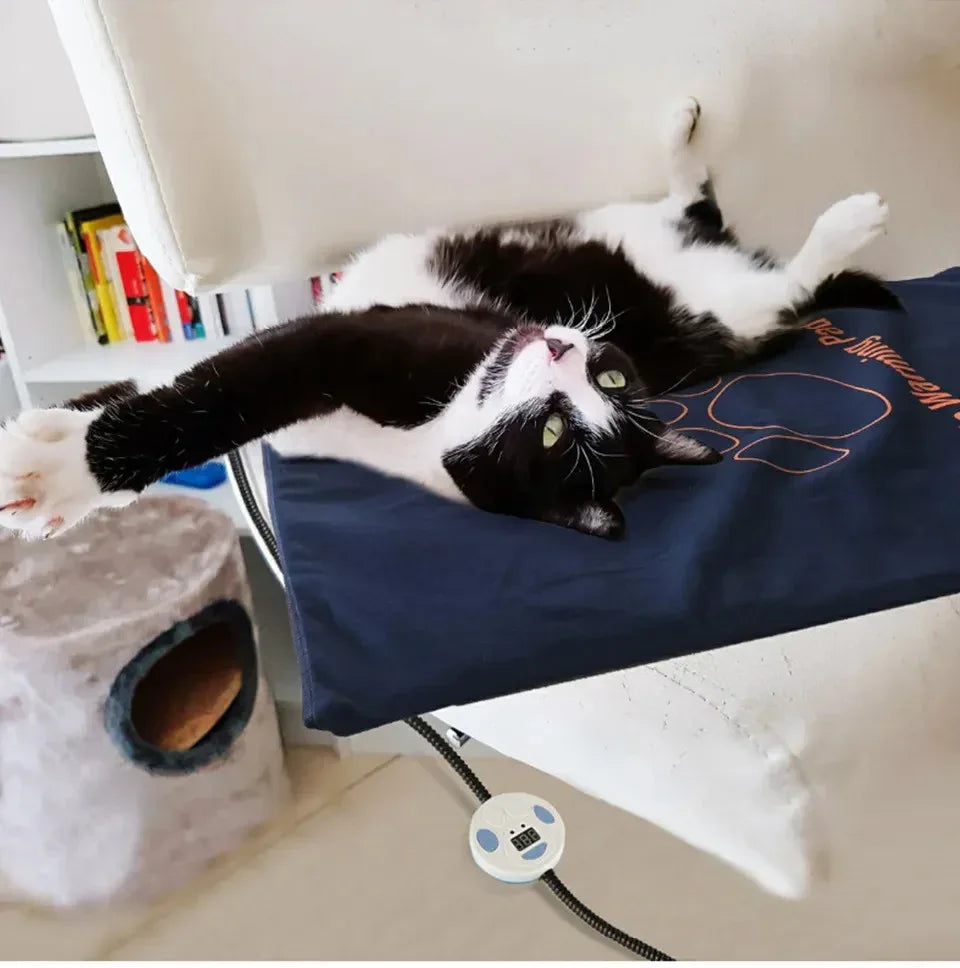 Elektrische Verwarmingsdeken voor Honden Veilig Zacht Duurzaam Geschikt voor Bedden en Kratten 60x45cm - Ruffy