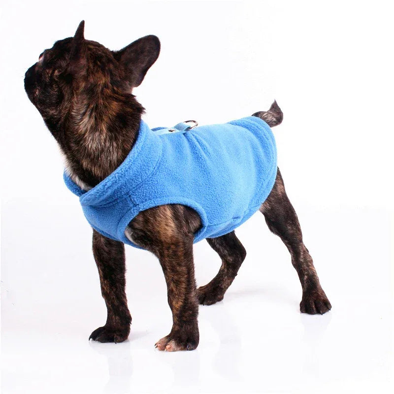 D-Ring Warme Fleece Hondenkleding - Ruffy
