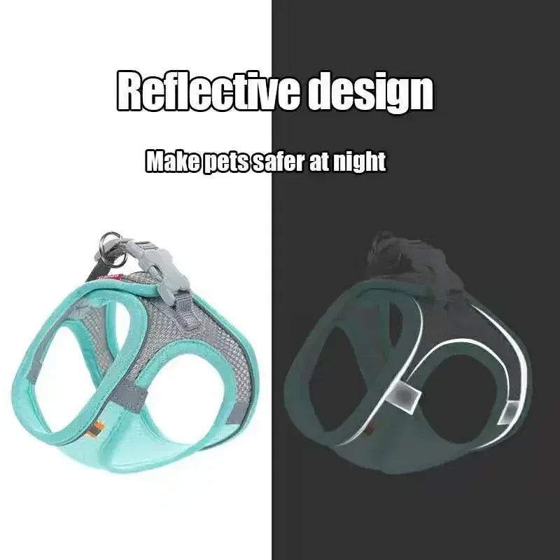 Reflecterend hondentuig Zacht mesh ontsnappingsbestendig ontwerp voor kleine middelgrote rassen in XS-L - Ruffy
