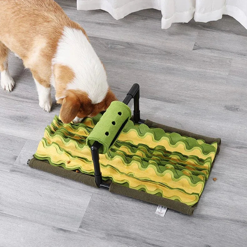 Slow Feeder Snuffelmat voor Honden Interactief Voeren Duurzaam en Gemakkelijk Schoon te Maken - Ruffy