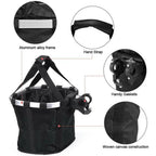 Duurzame fietsmand snelsluiting afneembare stuurtas aluminium Oxford stof 5kg capaciteit - Ruffy