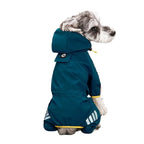 Waterdichte Reflecterende Hondenregenjas Mackintosh Lichtgewicht Polyester voor Kleine Middelgrote Rassen - Ruffy