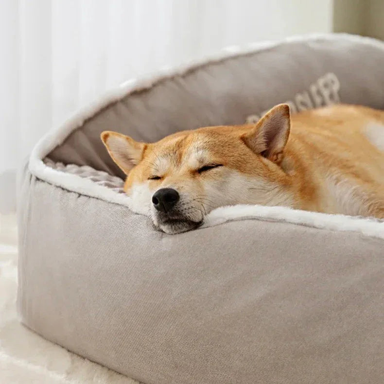 Orthopedisch hondenbed met zachte, wasbare hoes - Warm en comfortabel bed voor middelgrote en grote honden - Ruffy