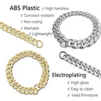 Halsband met juwelen en diamanten inleg Lichtgewicht ABS Ontwerp - Ruffy