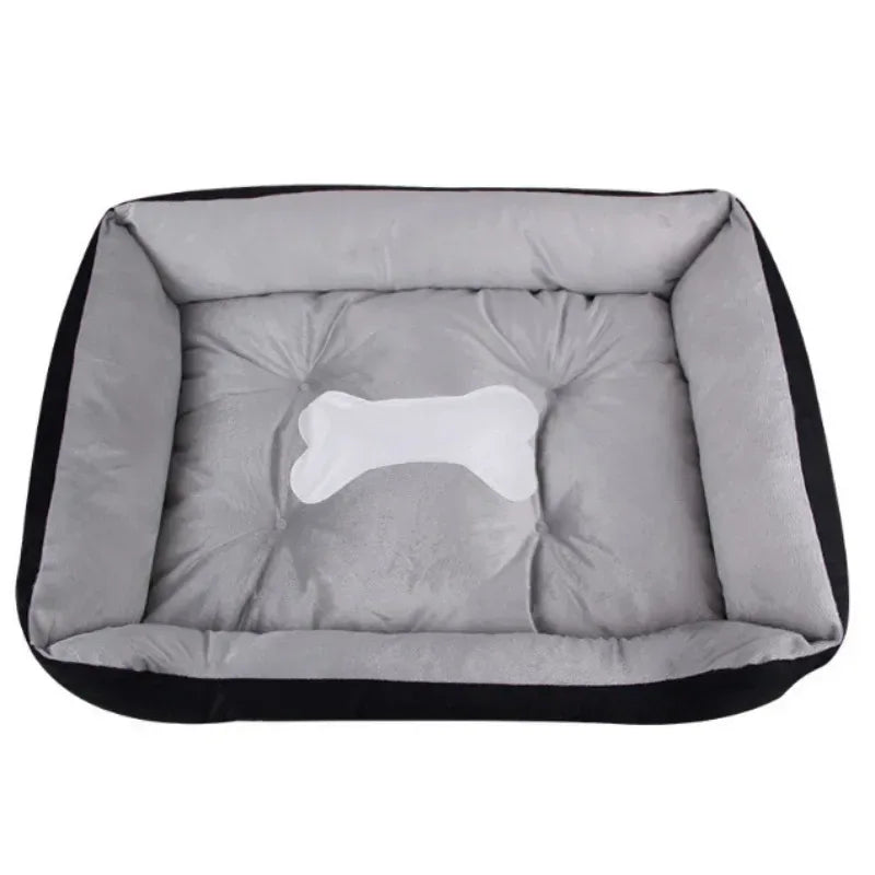 Duurzaam huisdierenbed met zachte vulling Eenvoudig te reinigen nylon materiaal voor kleine tot grote honden en katten - Ruffy